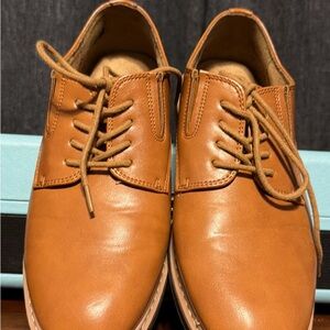 Kenneth Cole Tan Kids Dress Shoes